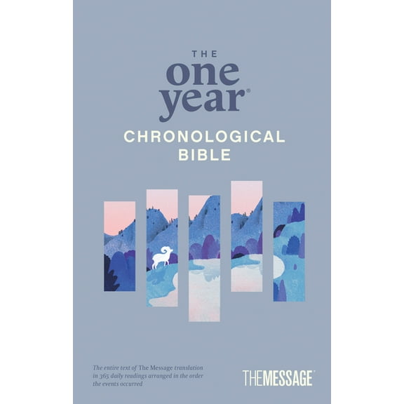 The One Year Chronological Bible the Message (Softcover), (Paperback)