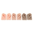 thumbnail image 1 of Modelo de Oído Humano ANGGREK Silicona Impermeable 3 Pares Color Carne, 1 of 8