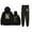 Black, variant on Yaelokre Foreword Tour 2025 Sweatsuit Casual Hoodies Jogger Pants Sets Hip Hop Fall Suit