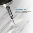 thumbnail image 5 of 100Pcs Woodworking Pocket Hole Screws PH2 Cross Driver Head Self-Tapping Screw for Pocket Hole Jig, 5 of 5