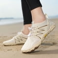 thumbnail image 3 of BERANMEY Barefoot Shoes for Women & Men Wide Toe Box Hiking Water Shoes Non-Slip Breathable Swim Surf Shoes for Beach Pool Aqua Running & Walking Fast Drainage & Waterproof Design, 3 of 8