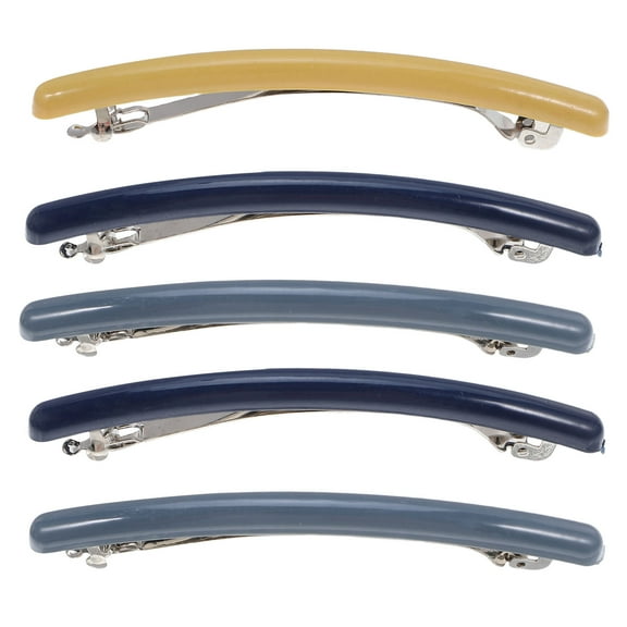 KALLORY 5-Pack Fashion Hair Clip Barrette Set for Women, Girls, and Ladies - Stylish Hair Accessories