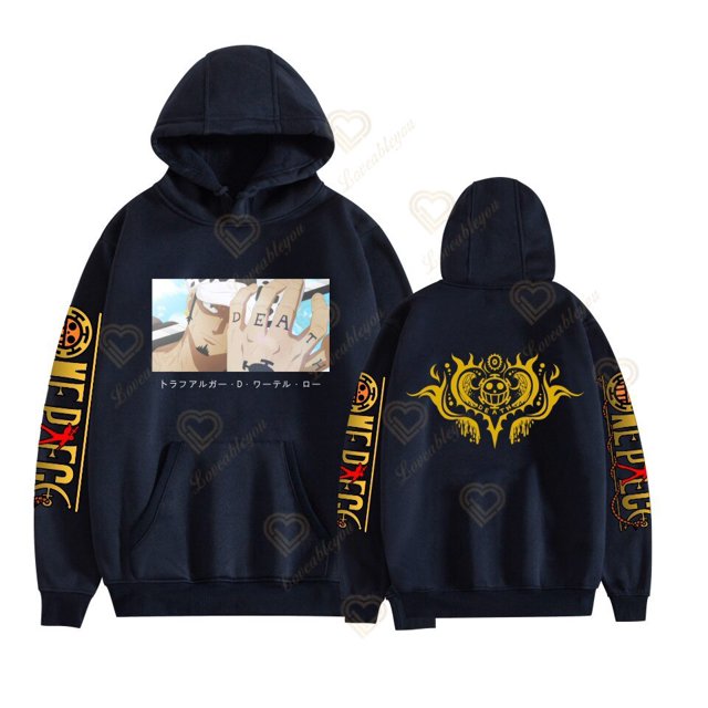 Sudadera con capucha de Manga larga para hombre, sudadera con capucha de One Piece, Anime japonés, Portgas D Ace, Nika, Luffy, Joybox, Harajuku, otoño e invierno