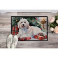 thumbnail image 2 of Coton De Tulear Cozy Christmas Doormat, 2 of 5