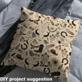 thumbnail image 2 of Manfei Rustic Western Cowboy Fabric by the Yard (3 Yards), Cow Skull Dreamcatcher Decorative Fabric by the Yard, Mushroom Boots Horseshoes Sewing & Crafting Fabric, 2 of 6