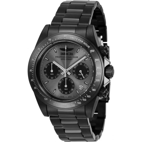 Invicta 36741 Men's Speedway Chronograph Black Dial Bracelet Watch