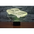 thumbnail image 3 of YSITIAN Cool Car 3D Illusion LED Night Light Colorful Acrylic Table Lamp for Party Kids Toys Home Deco Bar Lamp H1116-150, 3 of 7