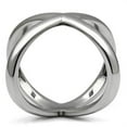 thumbnail image 5 of New Stainless Steel Cross X Love Promise Modern Unique Eternity Band Ring Anillo Para Mujer, 5 of 6