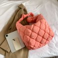 thumbnail image 2 of Bolso Crescent Bag Acolchado Bowknot Correa Mujer Gran Capacidad Hobo, 2 of 9