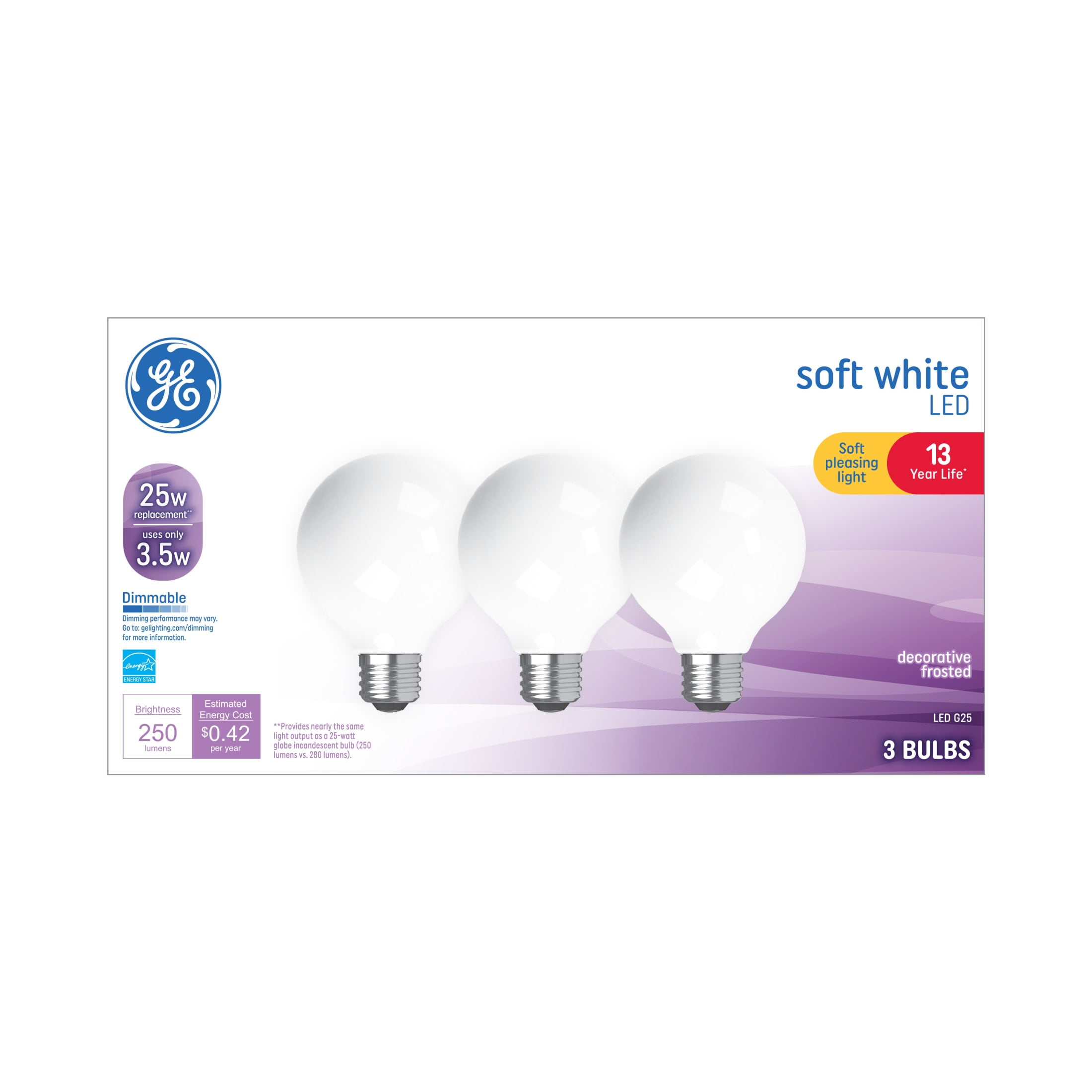 25 watt globe bulb discount