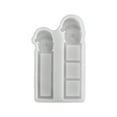 thumbnail image 1 of Moules en Silicone DIY pour Moulage – Moule en Silicone Design Père Noël pour Chocolat et Artisanat, 1 of 6