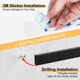thumbnail image 4 of ASIBPXY Stainless Steel Dishwasher Safe Magnetic Knife Block, 4 of 5