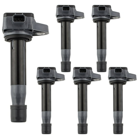 BOXI Set of 6 Ignition Coil Pack Fit for Acura MDX RDX RL TL TSX 2009-2014 / for Honda Accord 2008-2012/Odyssey 2008-2017/Pilot 2009-2015 | 3.5L 3.7L | 1788379 30520R70A01 30520R70S01 90207RAAA01