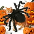 thumbnail image 7 of Halloween Spider for Small Pets - Adjustable Dog & Cat Outfit with Velcro Straps for Halloween Party, Decoration, and Photo Fun, 7 of 7