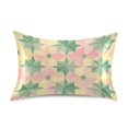 thumbnail image 7 of Yayeee Pillowcase Queen Size Set of 2 Satin Wrinkle Resistant Pillow Case, Retro Symmetrical Stars, 7 of 7