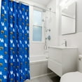 thumbnail image 5 of College Covers NCAA Licensed Shower Curtain, 72" x 70", 5 of 10