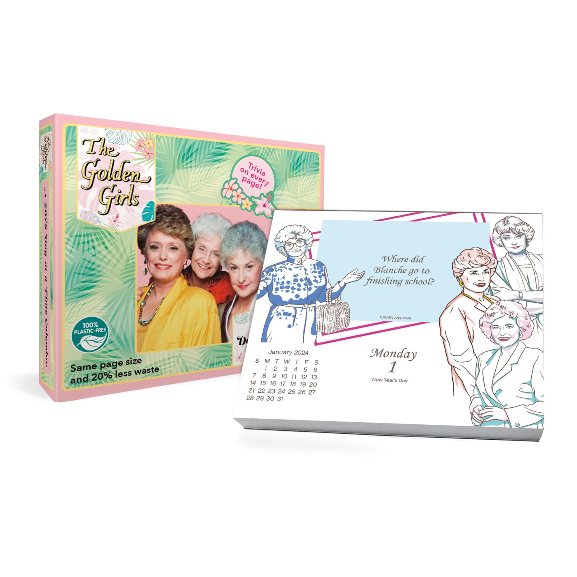 Trends International 2024 The Golden Girls DayataTime Box Calendar