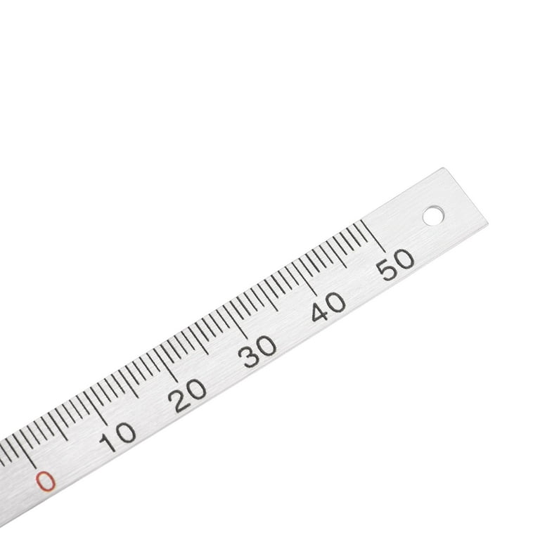 Center Finding Ruler 110mm-0-110mm Table Sticky Adhesive Tape Measure,  Aluminum Track Ruler (from the middle) 