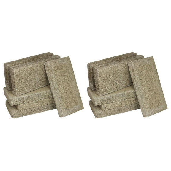 Company FireBrick 4.5 x 9 x 1.25 Inch Wood Stove Ceramic Fire Bricks (12 Bricks)