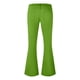 thumbnail image 4 of Pantalones acampanados de discoteca retro para hombre, pantalones vintage elásticos sueltos, pantalones acampanados, cómodos, de sarga elástica retro, pantalones para hombre, verde/XL, 4 of 6