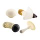 thumbnail image 2 of 4 piezas modelo de seta artificial cognición juguete adornos accesorios Mini figuritas Blanco perfke Estatuas en miniatura, 2 of 9