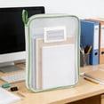 thumbnail image 1 of shyuyusa A4 Book Homework Storage Bag Thickened Multi Layer Transparent Document Pouch For Subject Classification, 1 of 6