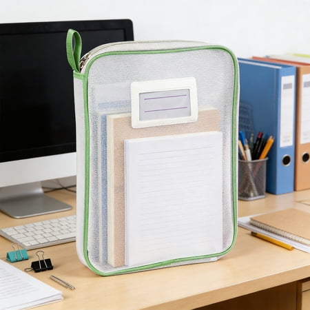 Horivan Large Capacity School Work Organizer Thick Multi Layer Transparent Folder for Subject Papers Homework and Test Storage Durable A4 File Bag for Home Study Supplies Horivan Large Capacity School Work Organizer Thick Multi Layer Transparent Folder for Subject Papers Homework and Test Storage Durable A4 File Bag for Home Study Supplies