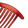 thumbnail image 7 of Unique Bargains 2 Pcs French Twist 7 Teeth Comb Small Side Combs Teeth Hair Combs Hair Clip Comb Resin 4.1"x3.31" Red, 7 of 7