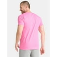 thumbnail image 5 of Athletic Works Men's and Big Men's Cotton Active Tee, Sizes XS-5XL and Tall Sizes, 5 of 5