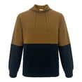 thumbnail image 1 of Sudadera George Talla M con Capucha 2 Bloques Negro con Bronce, 1 of 4