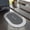 light Gray, variant on Super Absorbent Bath Mat, Bath Floor Mats. For outside Bathtub or Shower Door with Free Multifunctional Hooks Included.