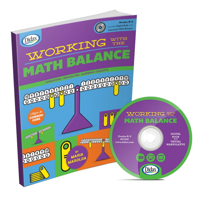 Didax Educational Resources Working with Math Balance Book