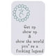 thumbnail image 5 of Tarjeta de papel YONGSHENG Tarjetas de positividad 16 piezas Frase motivacional, 5 of 5