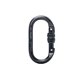 thumbnail image 1 of Equipo de mosquetón de escalada Mosquetones de escalada simple Hebilla de seguridad Quickdraw Herramienta de bloqueo seguro Accesorio de bloqueo para Sports Protect Black Noticed OD019587-01, 1 of 6