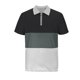 thumbnail image 4 of pstuiky camisetas de hombre, Blusa informal de manga corta con cuello vuelto y cremallera de color liso para hombre ropa de hombre xl, 4 of 6