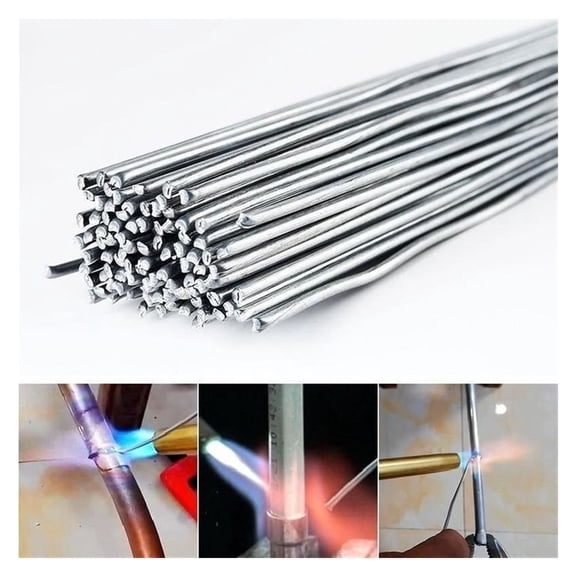 50/100pcs Copper Aluminum Welding Rods 20 Inch Universal Low Temperature Welding Cored Wire Multipurpose