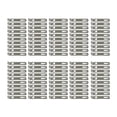 thumbnail image 1 of 100x sujetadores de gancho montados en la pared exhibición de azulejos colgando Hardware fácil de instalar ganchos K para construcción de montaje fijo Acero 9x01x19cm, 1 of 8