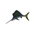 thumbnail image 1 of serony Realistic Animal Model Figure Sailfish Figurine Toys Home Decor Dark Green, 1 of 9