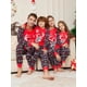 thumbnail image 1 of Pijamas a juego para familia de Navidad, conjunto de Navidad, novedad de 2024, traje con letras de astas de dibujos animados para niños y adultos, pelele para bebé, ropa familiar, pijamas, 1 of 4