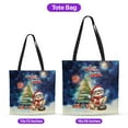 thumbnail image 5 of Merry Christmas and Happy New Year Santa Ragdoll Holiday Xmas Winter All Over Print 3D Canvas Tote Bag Cat Lover Kitten Owner Gifts Idea Reusable Handbag - 00024, 5 of 5