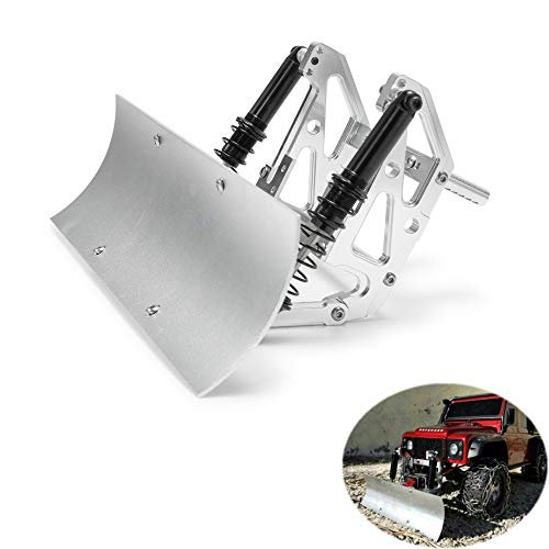 RCLIONS Modèle de Voiture RC Chasse-Neige Pelle à Neige Télécommande pour Axial SCX10 90046/90047 TRX4 D90 Redcat gen8 1/10ème Voiture RC Crawler
