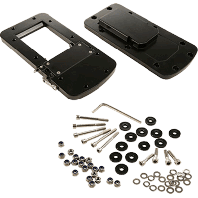 - MotorGuide #8M0092064 Xi5 Quick Release Bracket, Aluminum, Black