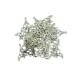 thumbnail image 1 of 30 piezas de plata nudo colgante de Conector perfecl 4 agujeros para fabricación de joyas de bricolaje, 1 of 7