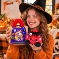 thumbnail image 3 of Halloween Surprise Dumpling Plush Toy, Kawaii Mystery Skull Stuffed Animal Decor in Portable Carry Box, Spooky Holiday Party Favor Collectible, 3 of 3