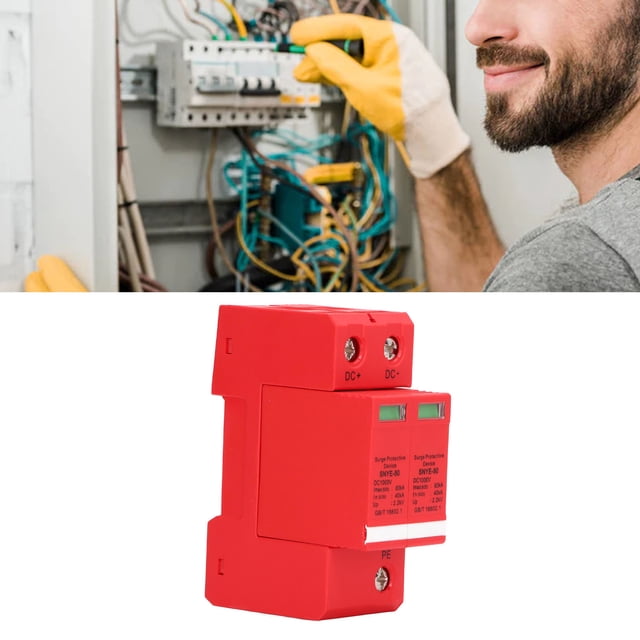 Surge Protective Device 80KA 1000V Voltage Protection Arrester Protector For Home Use