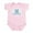 Petal Pink, variant on CafePress - Good Looking Greek Infant Bodysuit - Baby Light Bodysuit, Size Newborn - 24 Months