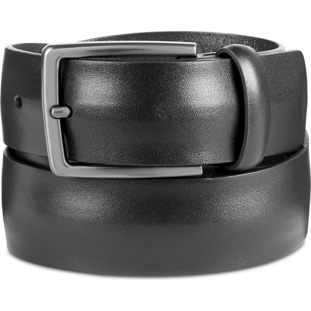 Cinturón convexo Penguin para hombre, negro, 32