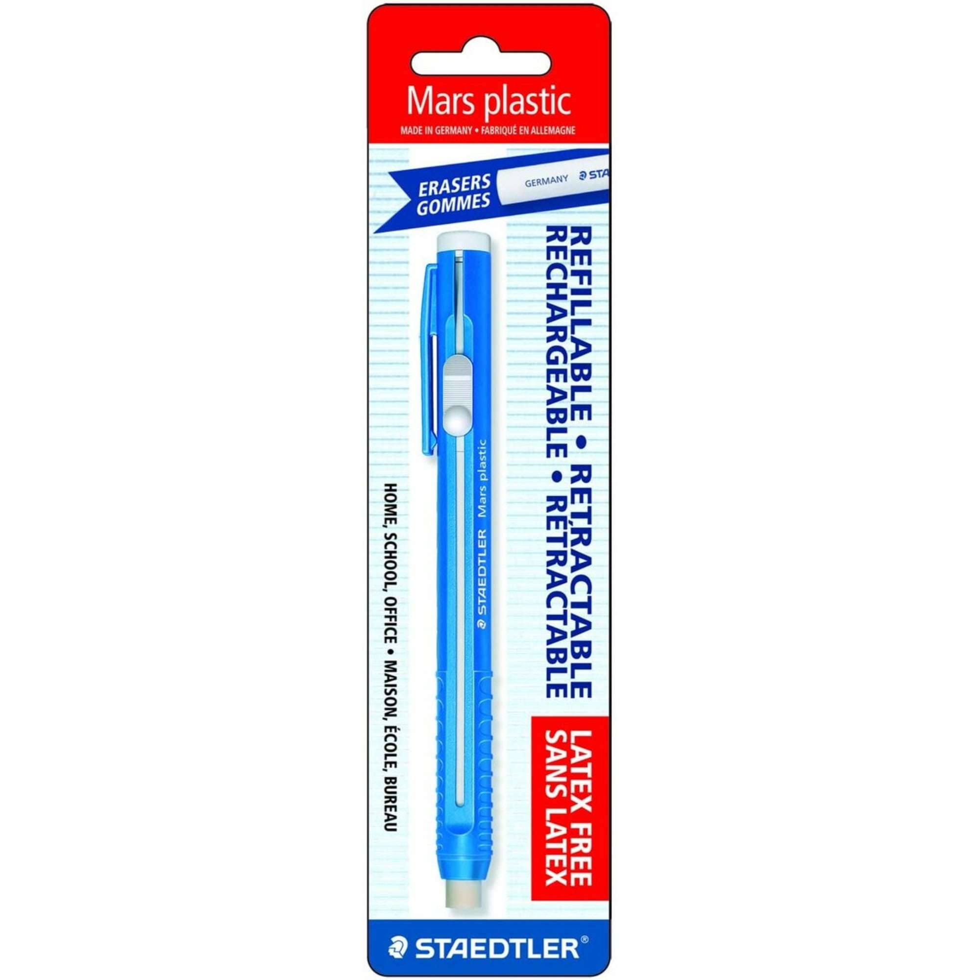 Staedtler Mars Plastic Eraser Refillable Holder Includes Eraser