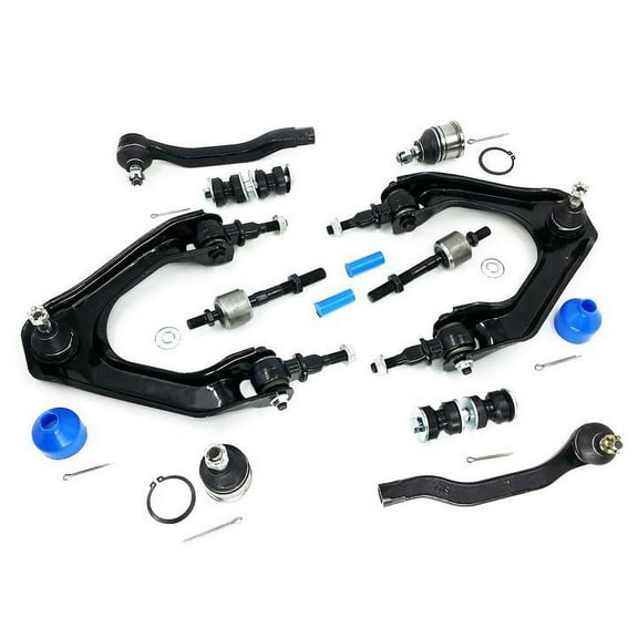 10PCS Suspension kit Front Upper Control Arm Ball Joint Inner Outer Tie Rod Sway Bar For 1990 1991 1992 1993 Honda Accord