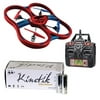 Marvel 34902 4.5-Channel 2.4GHz Spider-Man Super Drone and Kinetik AA Battery Kit, 50 Pack
